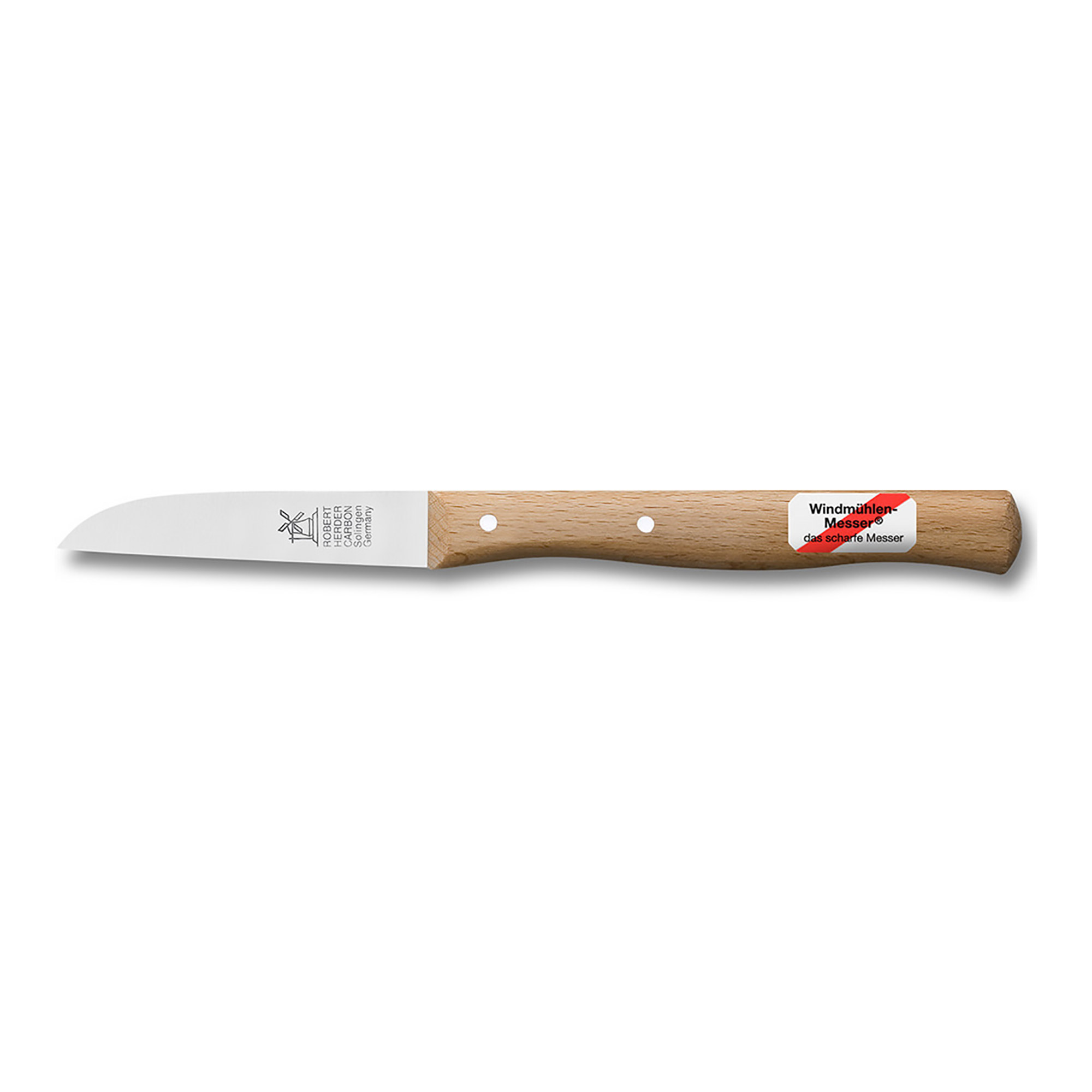 Gemüsemesser klein Carbon Rotbuche