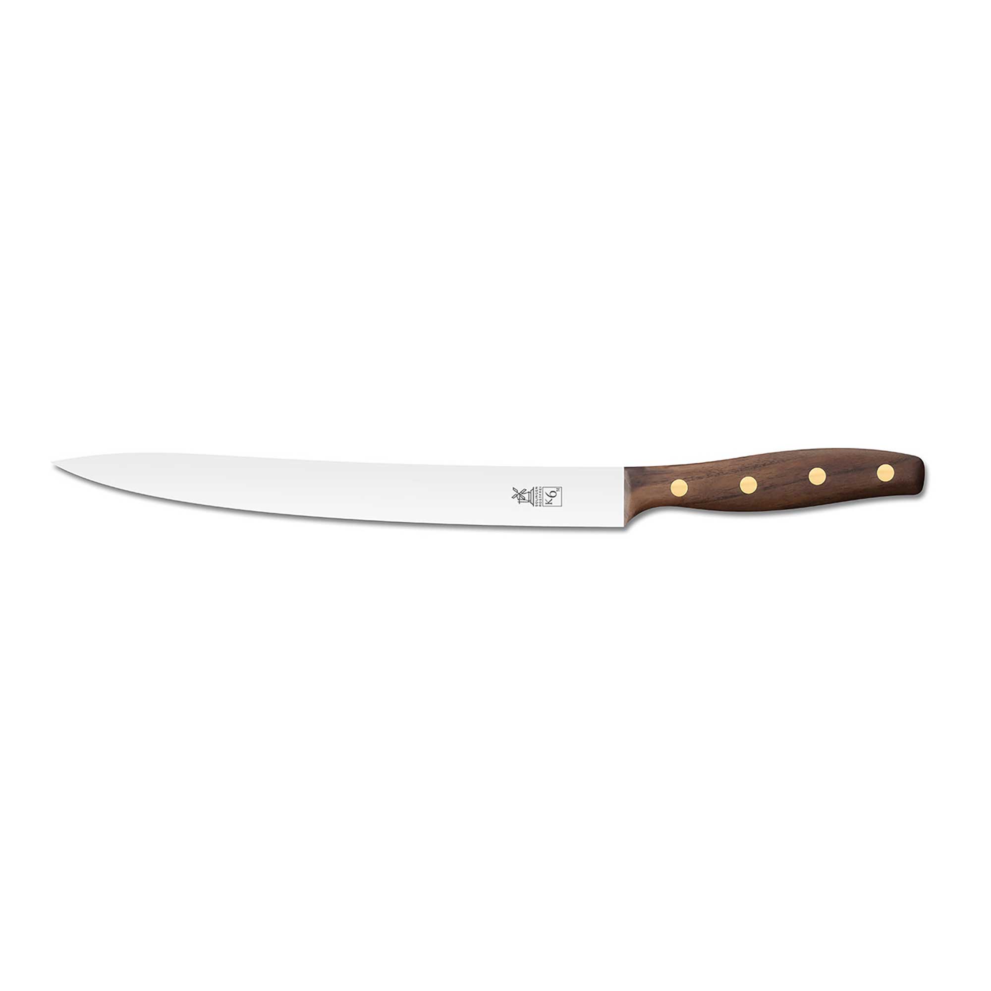 K6 Koch- und Filiermesser Rostfrei Walnuss