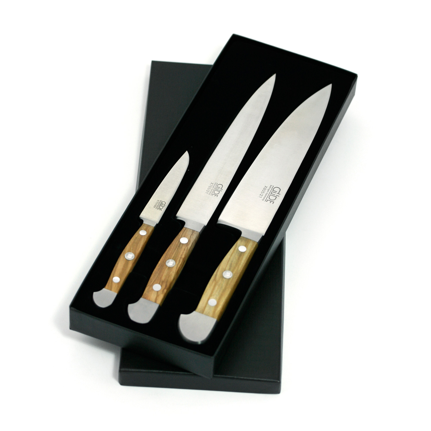 Das Güde Alpha Olive Messerset 3-X000