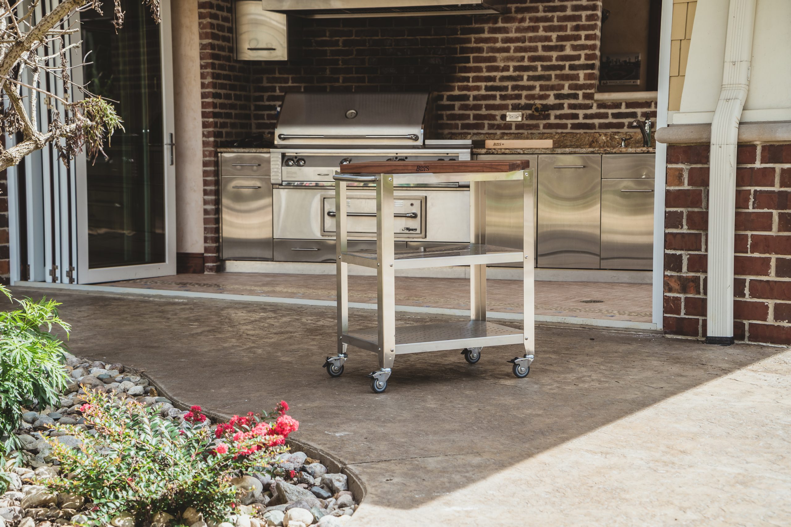 Boos Culinarte Kitchen & Servierwagen Walnuss WAL CU-CULART 30