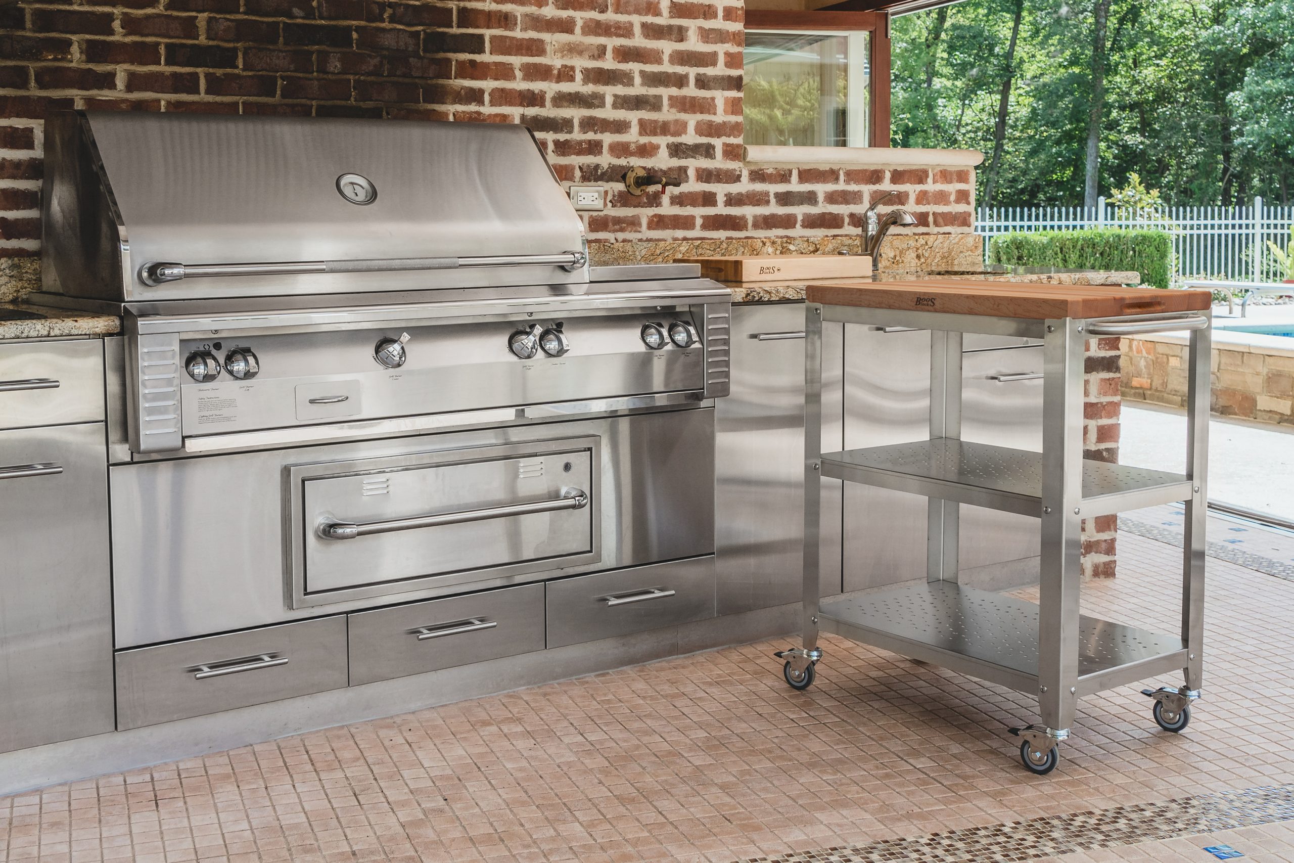 Boos Culinarte Kitchen & Servierwagen Ahorn CU-CULART 30